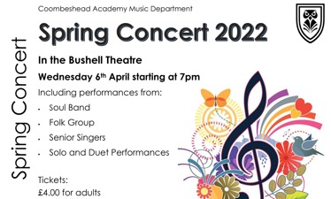Coombeshead Academy Spring Concert