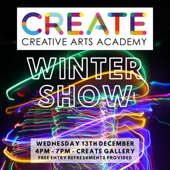 Create winter show social media