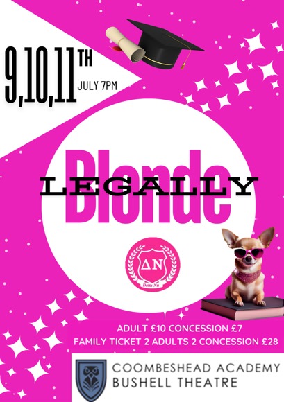 Legally blonde poster june