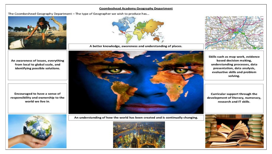 Coombeshead Academy Geography Department   Vision